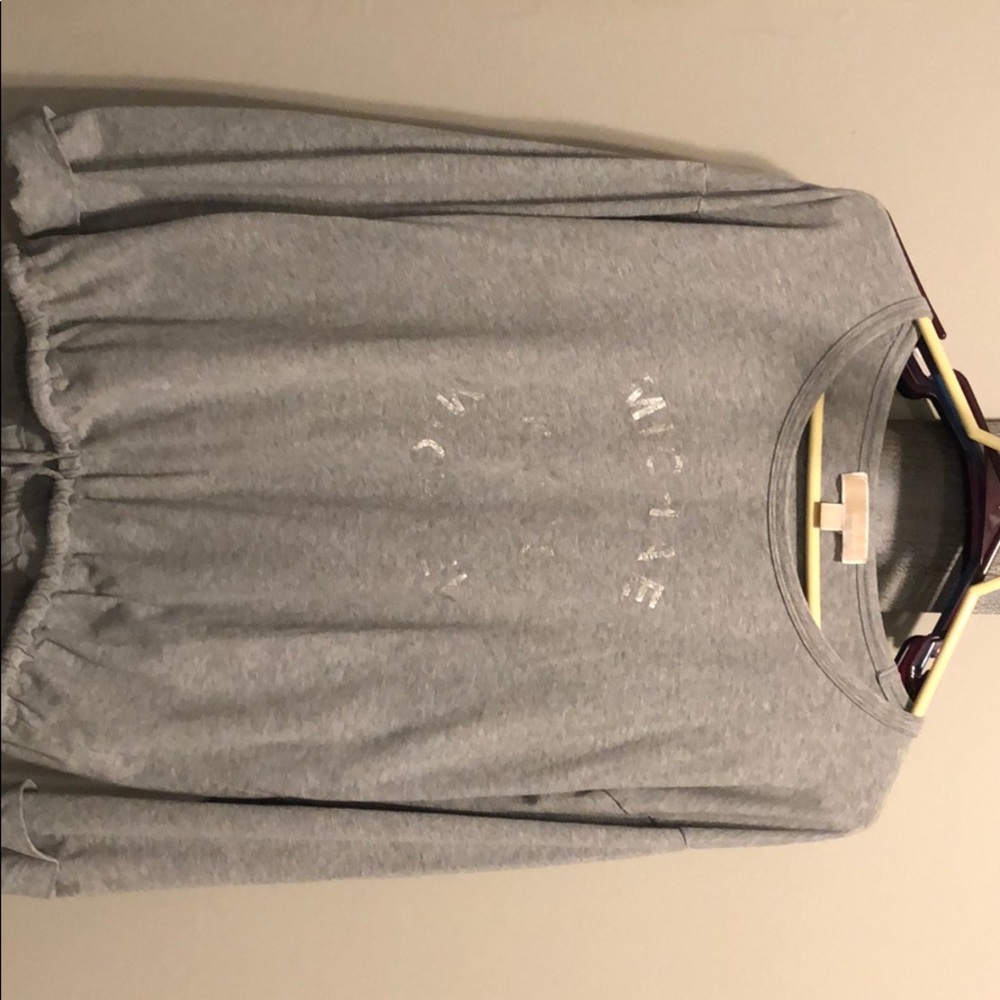 Michael kors long sleeve shirt